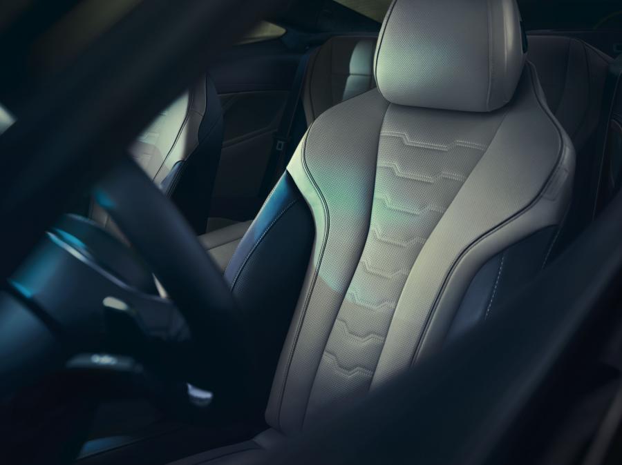 Детали интерьера BMW M850i xDrive First Edtion (G15) 2019 года  (WW) (фото 5 из 7)